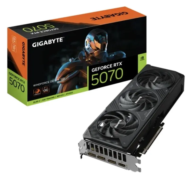 Gigabyte GeForce RTX5070 WINDFORCE OC SFF 12GB