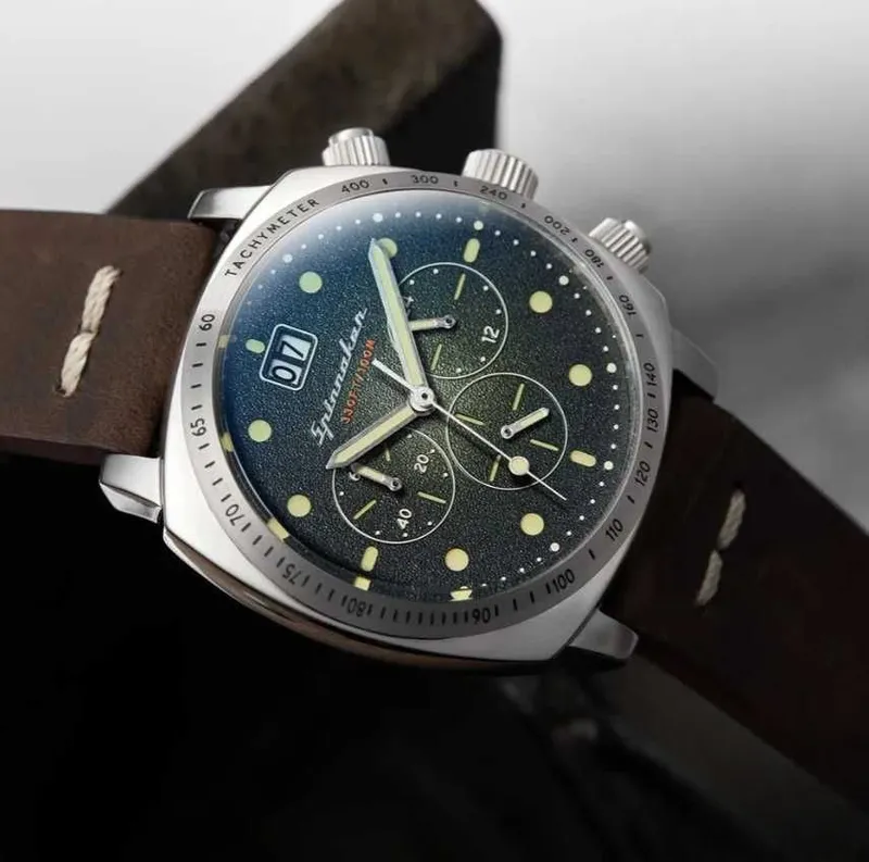 Spinnaker Hull Chronograph SP-5068-02 erkaklar soati (Meca-Quartz) 4 Spinnaker Hull Chronograph SP-5068-02 erkaklar soati (Meca-Quartz) 4