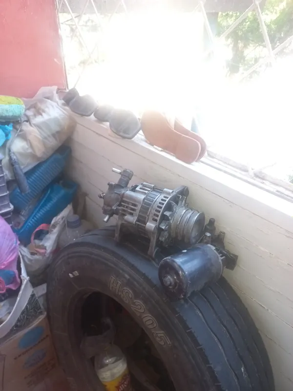 Isuzu balon bor 17.5 235lik keyin generator ham bo