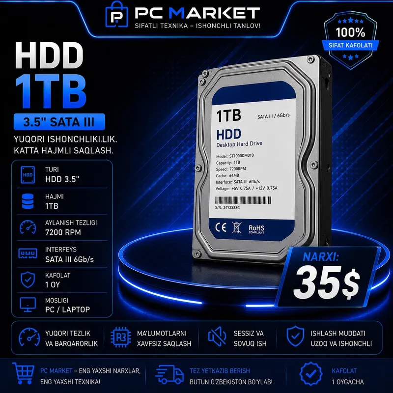 Hdd 1tb