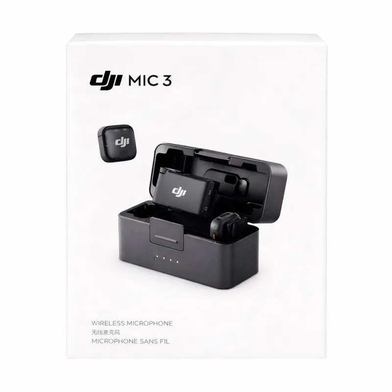 Беспроводная система микрофонов DJI Mic 3 Беспроводная система микрофонов DJI Mic 3