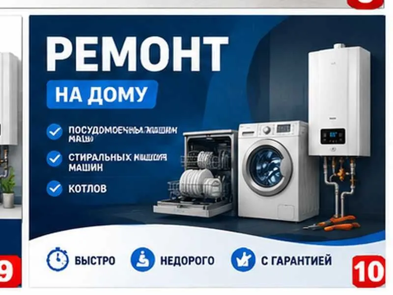 Ремонт посудомоечных и стиральных машин, а также котлов Ремонт посудомоечных и стиральных машин, а также котлов