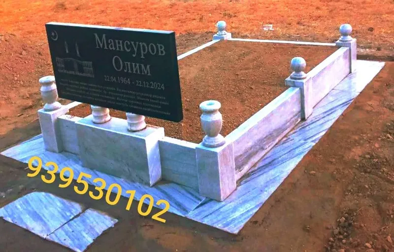 Памитник из Гранита и мрамира. — фото 2