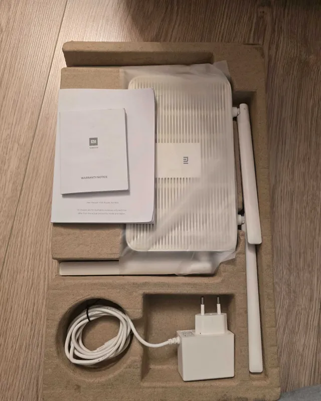 Роутер Xiaomi AX1800 Wi-Fi 6 + мини-UPS 5