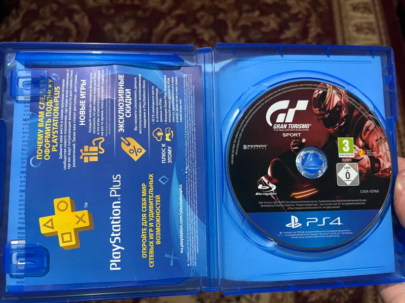 Диск на пс4 Gran turismo sport — фото 1 Диск на пс4 Gran turismo sport — фото 1