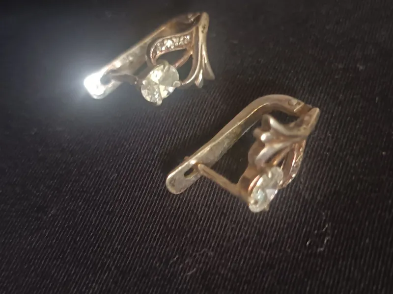 Серебряные серьги