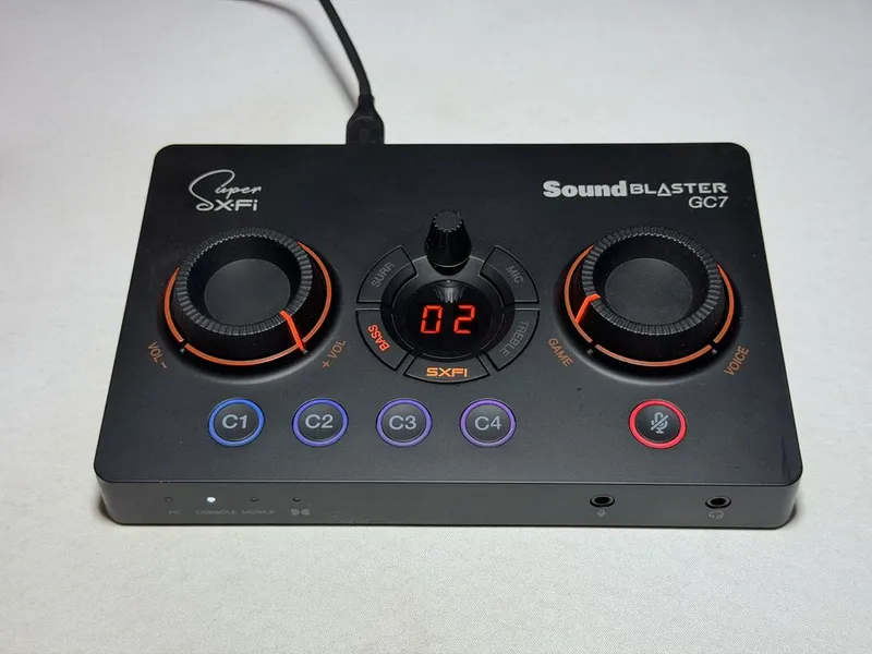 Crative Sound Blaster GC7 Gaming USB Soundcard