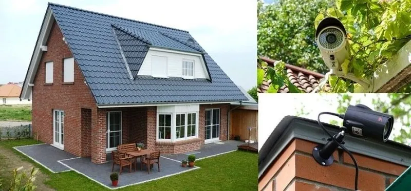 Установка камера и видеонаблюдения домофон — фото 3