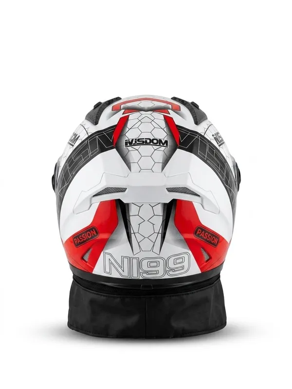 WISDOM N199 Motosikl va Skuter Kaskasi (Full-face) — фото 2