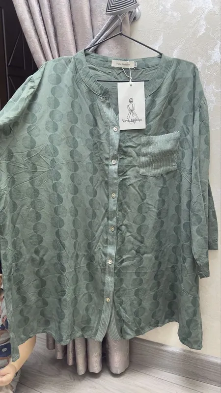 Женская блузка большого размера Vova Fashion 1 Женская блузка большого размера Vova Fashion 1