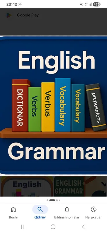 English course. Online dars o'taman.