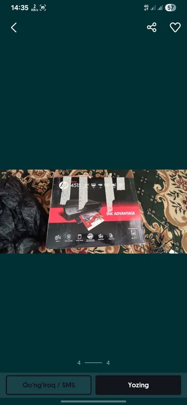 Hp Prentr sotiladi Holati yaxshi Rangli 2