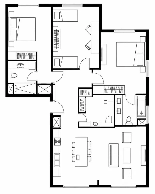 Mirzo Ulug‘bek tumanida 105 m², 4 xonali kvartira sotiladi 7