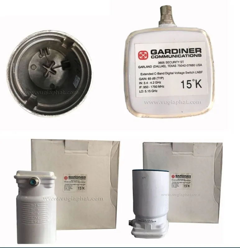 GARDINER 3605 Extended C-Band Digital LNBF GARDINER 3605 Extended C-Band Digital LNBF