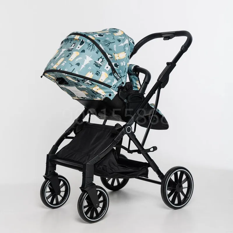 Детская прогулочная коляска Ining Baby T60 реверсивная 0–36 мес 3