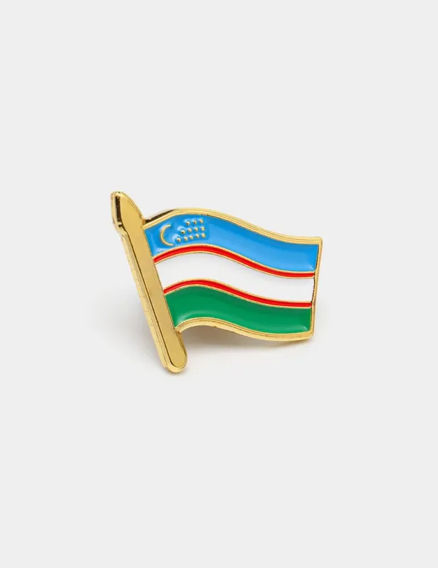 Значок флаг Узбекистана