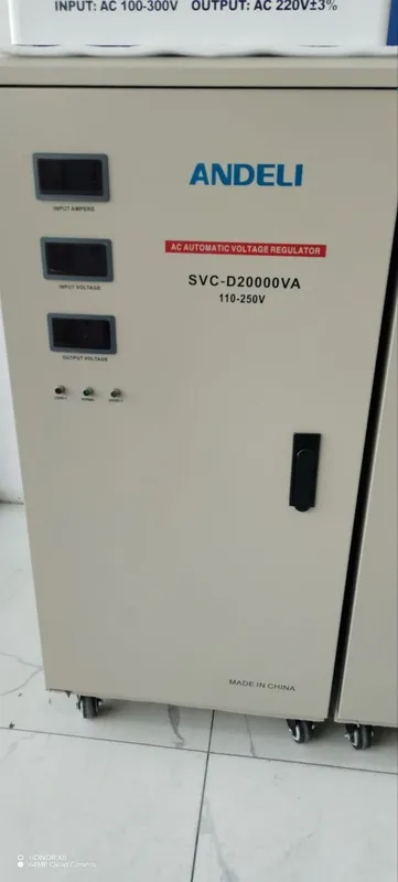 Stabilizator стабилизатор stabilzatr Andeli SVC 20-kva