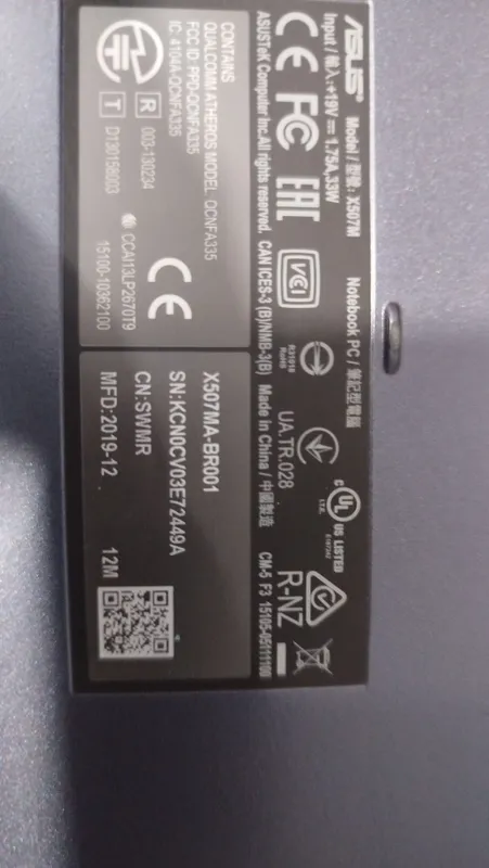 Asus x507m celeron N4000 — фото 2