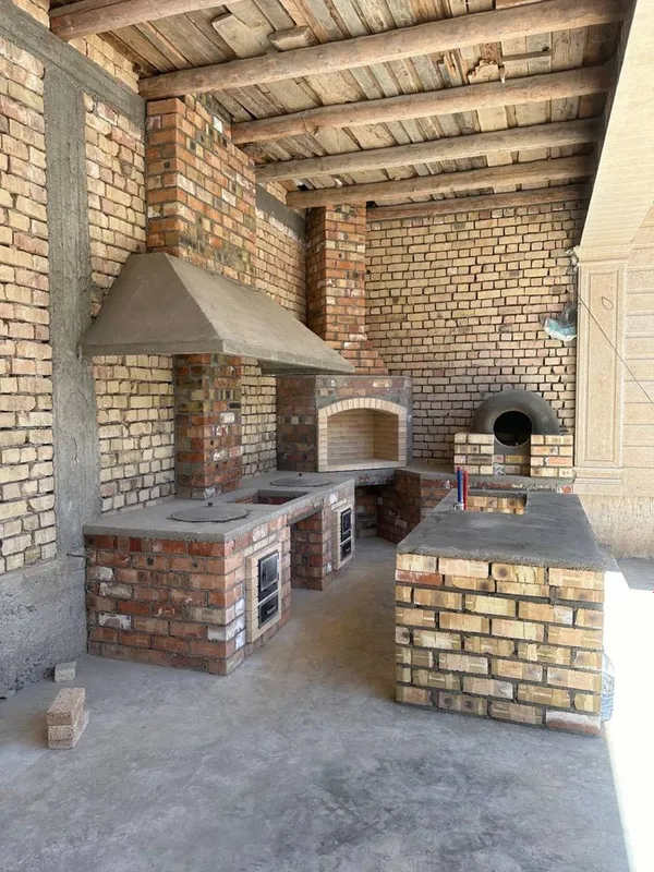 Летний кухни, барбекю, камин, тандир. 5