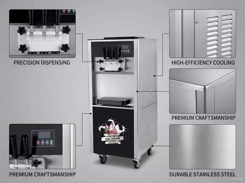 Фрезер мороженое 220v новый — фото 2