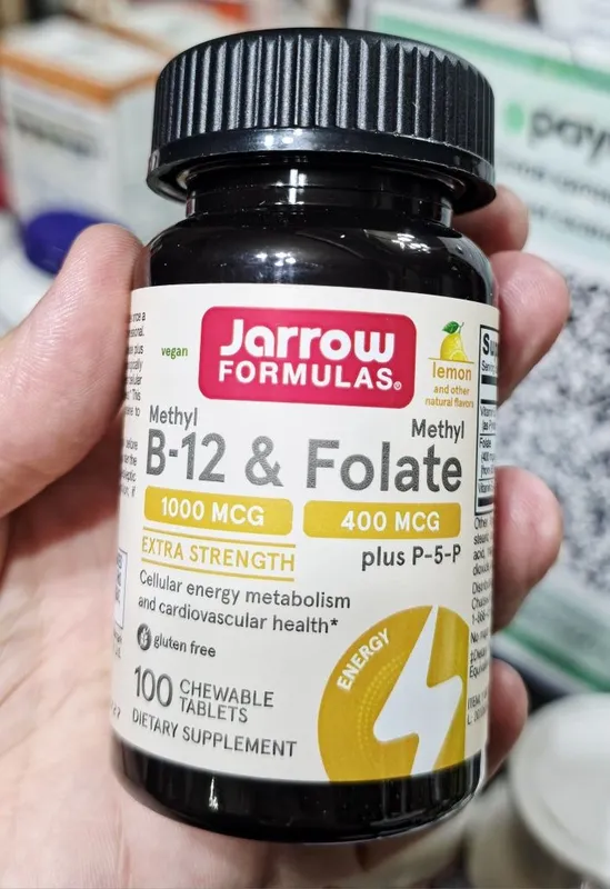 ДОСТАВКИ НЕТ Jarrow метил фолат, В12, В6 100шт ,Made in USA 1 ДОСТАВКИ НЕТ Jarrow метил фолат, В12, В6 100шт ,Made in USA 1
