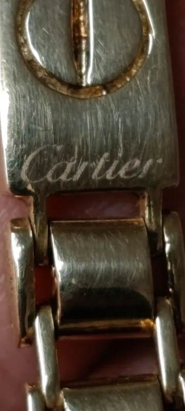 Серебряная браслет CARTIER, проба 925, вес21,97 гр длина 20 см — фото 3