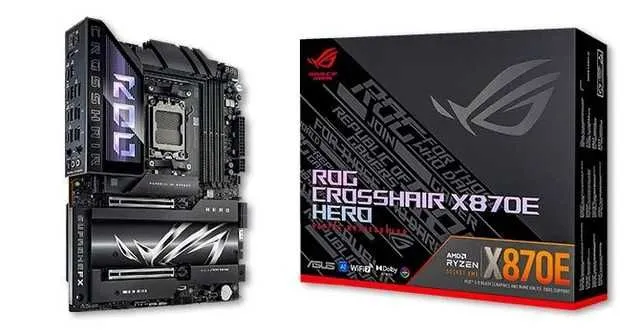 Материнская плата ASUS ROG CROSSHAIR X870E HERO Материнская плата ASUS ROG CROSSHAIR X870E HERO