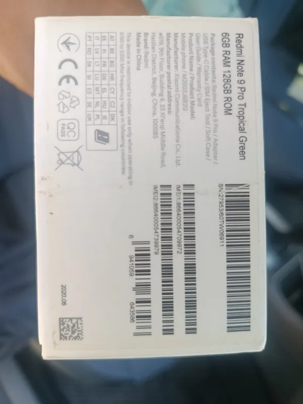 Продаю Свой телефон Redmi Note 9 Pro 3 Продаю Свой телефон Redmi Note 9 Pro 3