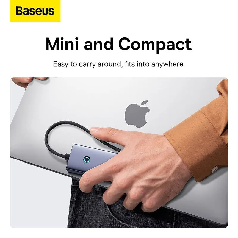 Usb Hub Baseus 5-in-1 (1xHDMI 4K 30Hz + 4xUSB 3.0) — фото 2