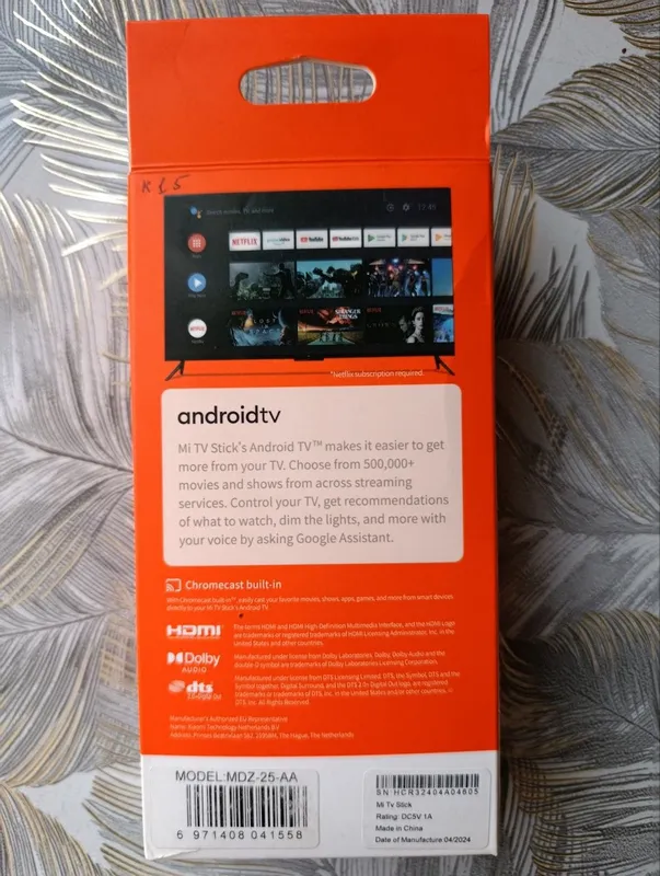 Смарт приставка MI TV Stick — фото 1