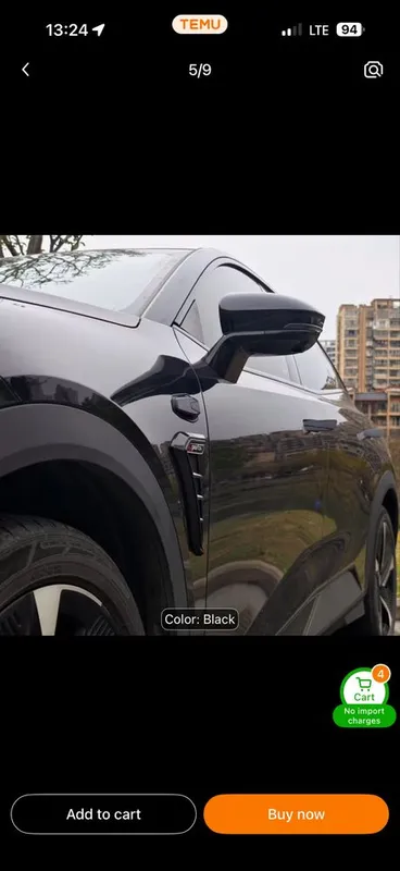 Chery tiggo 7/8/9 pro ветровой накладник тюнинг 3