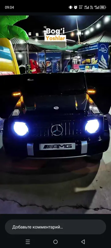 Детская электромашина Mercedes-Benz AMG
