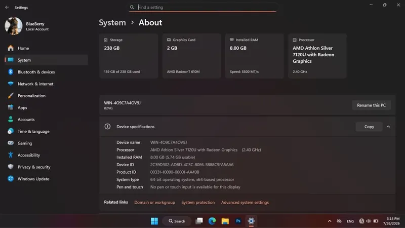 Arzon noutbook sotiladi | Lenovo ideaPad 1 4