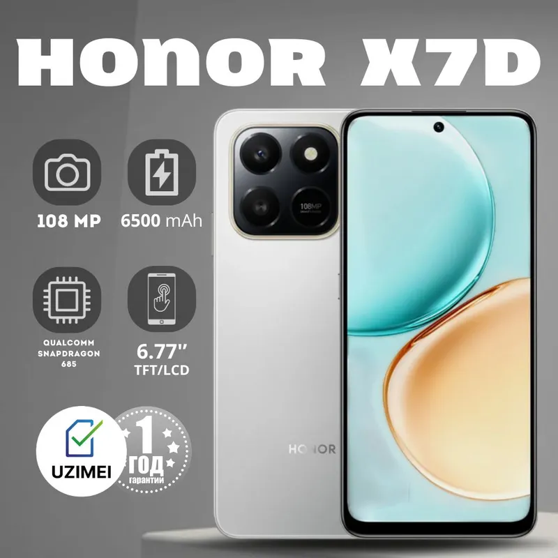 Honor x7d yangi karobka