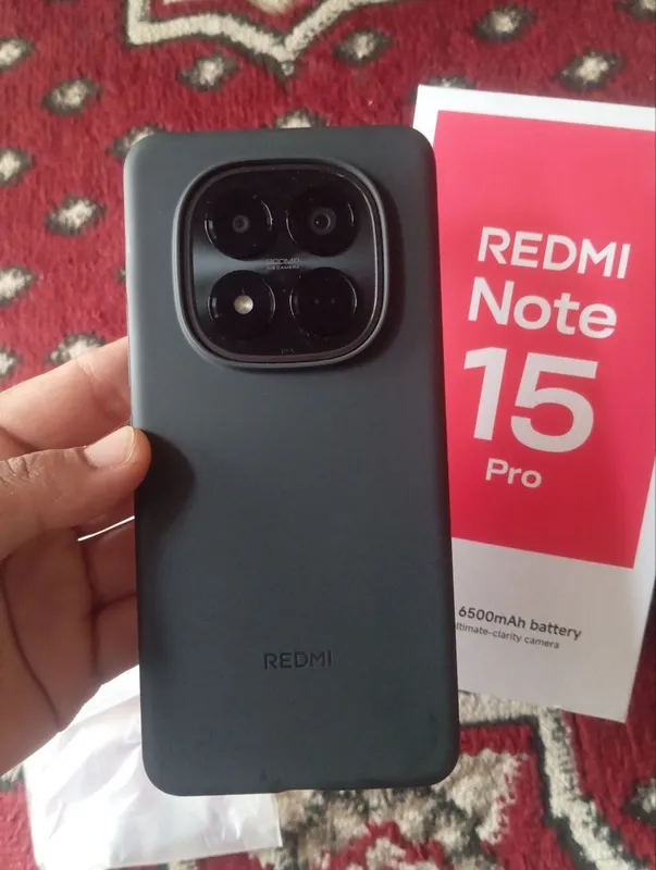 REDMI 15 PRO HOLATI YANGI HOTIRASI 256GB 3 REDMI 15 PRO HOLATI YANGI HOTIRASI 256GB 3