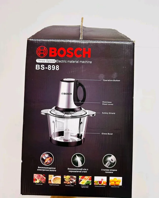 Bosch,blender, gosht maydalagich,bs-898 — фото 1