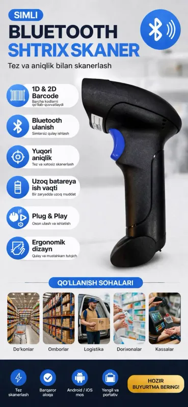 SKANER L8 BLUETOOTH VA L5 SIMLI SKANER L8 BLUETOOTH VA L5 SIMLI