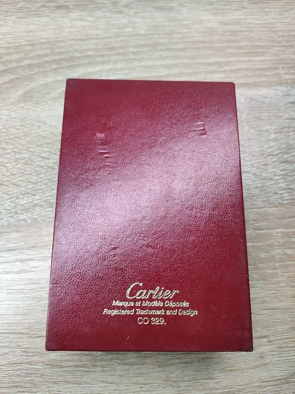 Cartier зажигалка оригинал с коробкой и документами — фото 4