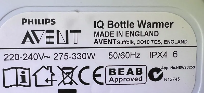 Подогреватель бутылочек Philips Avent made in England 3 Подогреватель бутылочек Philips Avent made in England 3