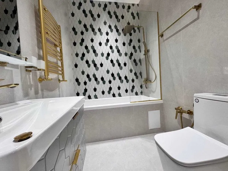 Сдаётся 2х ком кв Максим горький Сайрам ЖК NRG Mirzo Ulugbek. ID03 — фото 4