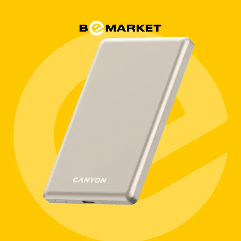 Портативный аккумулятор CANYON OnPower 505 Beige 2 Портативный аккумулятор CANYON OnPower 505 Beige 2