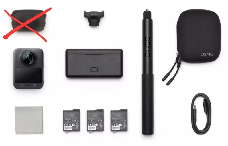 DJI Osmo 360 Adventure Combo — практически новая 2