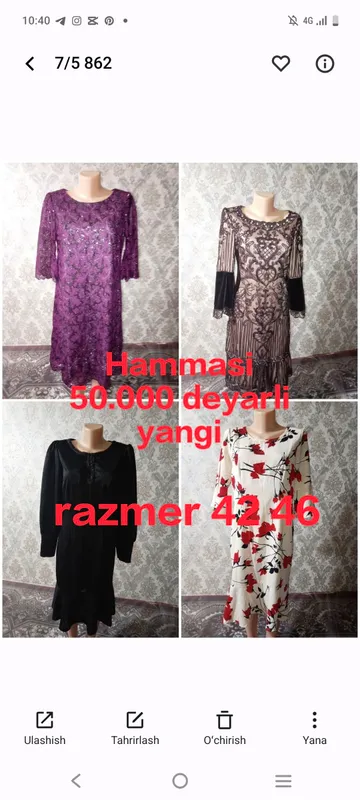ayollar kiyimi