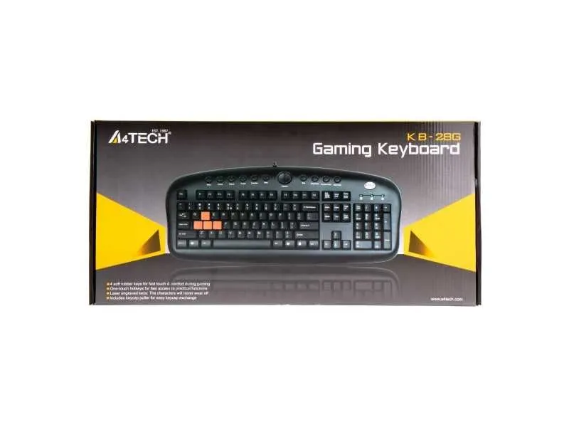 Игровая клавиатура A4Tech KB-28G Black USB — фото 3