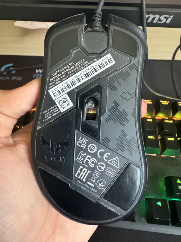 Hyperx Alloy Origins klaviaturasi + Asus M3 sichqonchasi 3 Hyperx Alloy Origins klaviaturasi + Asus M3 sichqonchasi 3