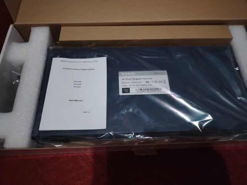 16 port gigabit ethernet switch — фото 2