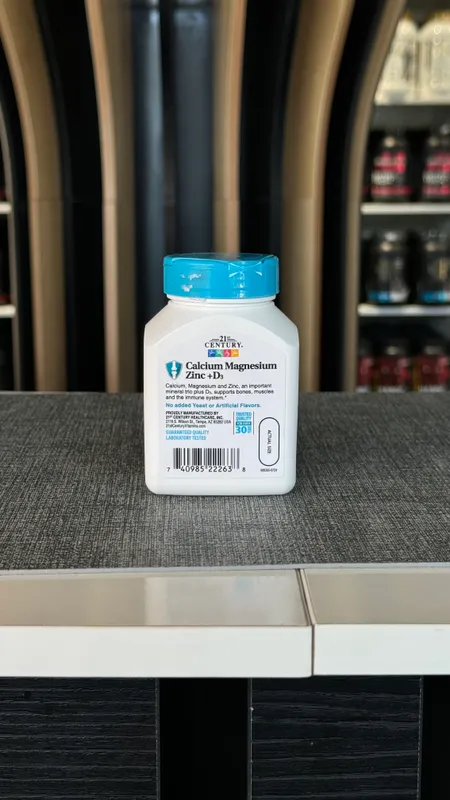21 st Century Calcium Magnesium Zinc+D3 90 tabs. 3 21 st Century Calcium Magnesium Zinc+D3 90 tabs. 3