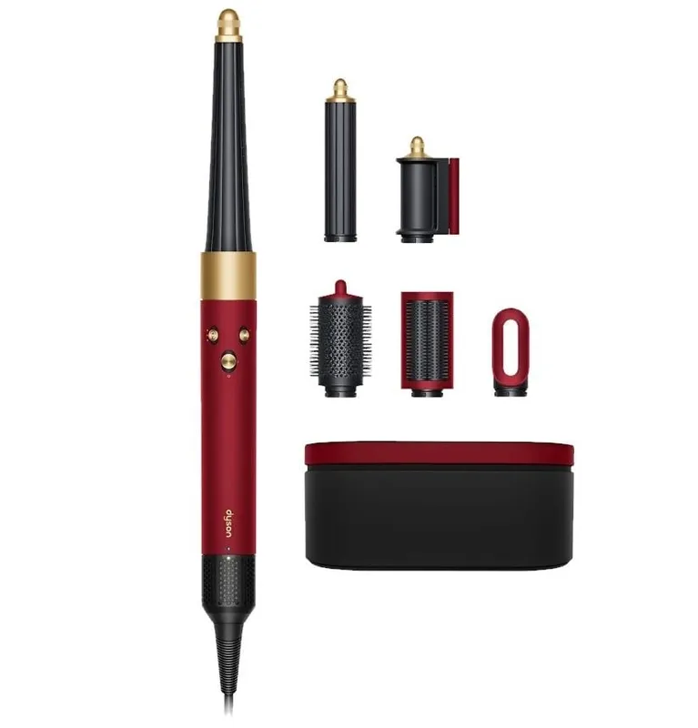 Фен-стайлер Dyson Airwrap Red Velvet с Bluetooth 1 Фен-стайлер Dyson Airwrap Red Velvet с Bluetooth 1