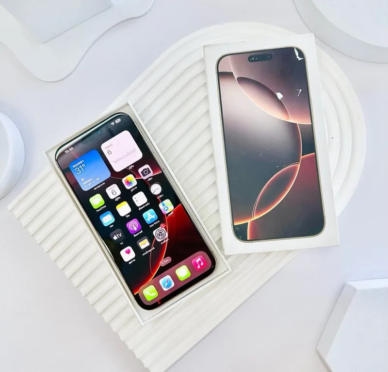 iPhone 16 ProMax 256Gb Desert Akk: 90% Kelwamiz — фото 3