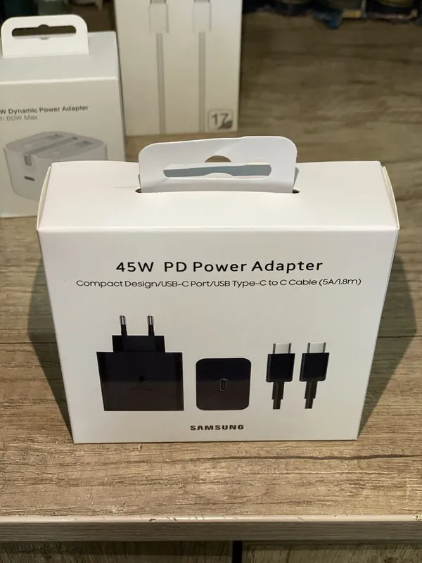 ORIGINAL Samsung adapter + kabel 2